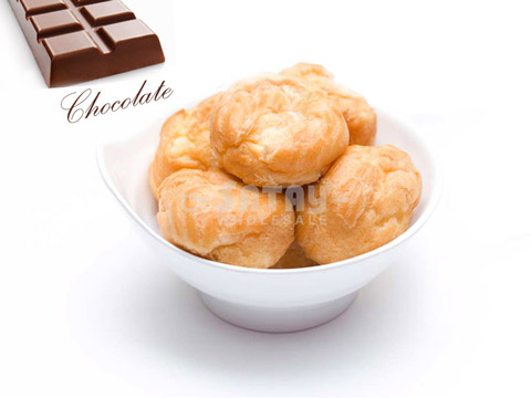 Satay-Wholesale-Frankel-Mini-Cream-Puff-Chocolate-Singapore
